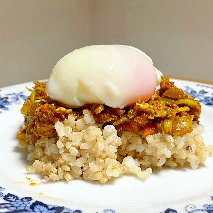 高タンパク！低脂質！鶏ひき肉としらすのキーマカレー